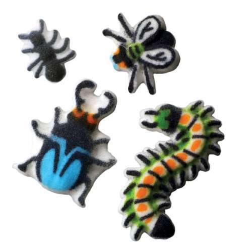 Assorted Bugs Cupcake Decorations - Click Image to Close